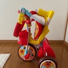 25日まで！　三輪車　アンパンマン　折りたたみ　の画像