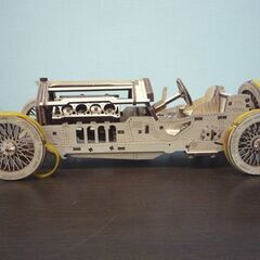 ジャンク品扱い Ugears 木製模型 組立セット U-9 グランプリカー ユーギアーズ 木製 模型 札幌市東区 新道東店の画像