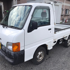 ご購入ありがとうございました。【車検2年付きのコミコミ価格★21万9000円】平成12年　スバル　サンバートラック　4WD　5速　4駆スイッチ付き　走行距離49,000㎞の画像