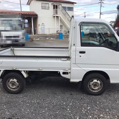 ご購入ありがとうございました。【車検2年付きのコミコミ価格★21万9000円】平成12年　スバル　サンバートラック　4WD　5速　4駆スイッチ付き　走行距離49,000㎞の画像