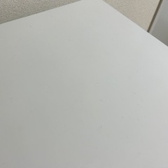 ホワイトダイニングテーブルセット　お譲りしますの画像