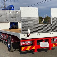 【I-0022】日野 レンジャー FJ7 増トン セルフローダー ローダー 積載クレーン 5段フックインラジコン 車検付き 最大6800kg 茨城県の画像