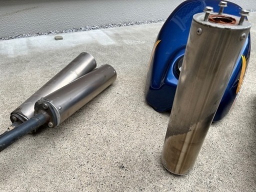 NS400R チタンチャンバー(サイレンサー)