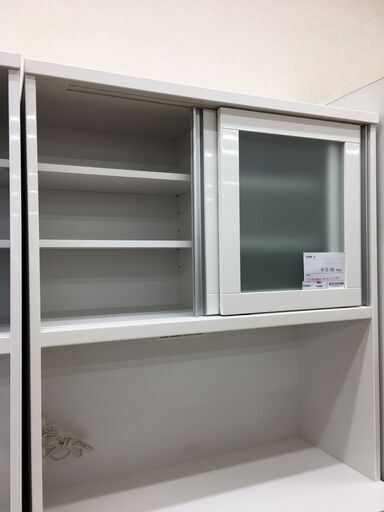 ★ジモティ割あり★  食器棚  W100×D50×H197 クリーニング済み SJ4982
