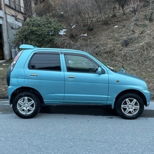 ダイハツ テリオスキッド ターボ　4WD  AT 15万円　➡︎値下げ13万円❗️スタッドレス新品　埼玉県寄居町より　女性ワンオーナー