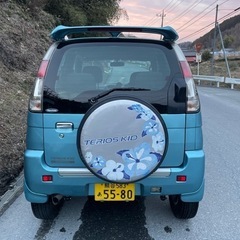 ダイハツ テリオスキッド ターボ　4WD  AT 15万円　➡︎値下げ13万円❗️スタッドレス新品　埼玉県寄居町より　女性ワンオーナーの画像