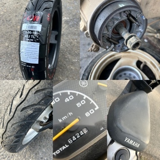 JOGアプリオ超速☆メーター振り切って加速します☆タイヤ・プラグなど新品交換済☆50cc原付スクーター☆