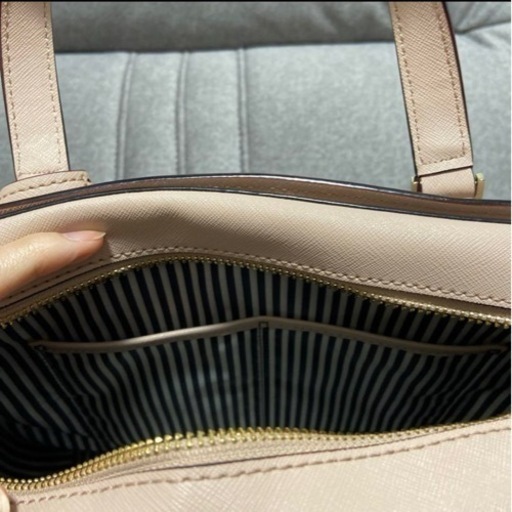 ＜美品＞Kate spade ハンドバッグ ピンクベージュ