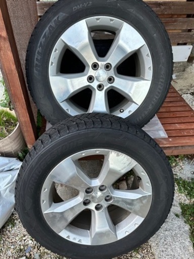 スバル純正ホイールスタッドレス4本セット225/60R17 