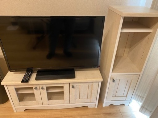 【3点セット】液晶テレビ、テレビボード、サイドボード