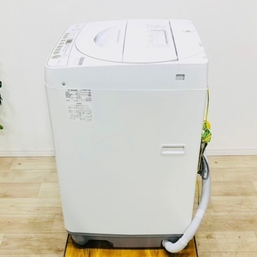 ♦️SHARP a1459 洗濯機 6.0kg  2019年製 6♦️