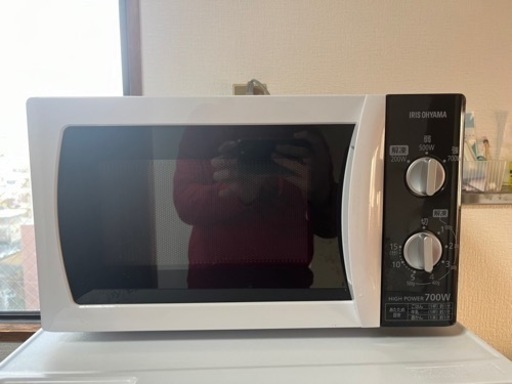 （中古）電子レンジ(2017年製）