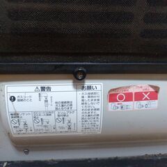 リンナイ ガスファンヒーター RN-A130FH-WH 都市ガス用 ホース付の画像