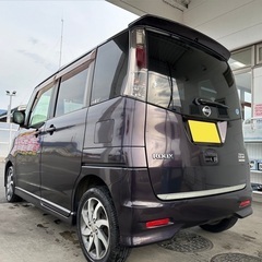 走行10万キロ台‼️特別仕様車❗️ 月々9千円〜分割払い可❗️ 車検付き！【名義変更代込み】大人気☆日産 ルークス  ハイウェイスター☆HDDナビ付き☆走行中DVD見れます☆ETC付き☆電動スライドドア☆ドライブレコーダー付き☆スマートキー☆フルオートエアコン☆純正アルミ☆事故修復歴無し！そのまま乗って帰れます❗️の画像
