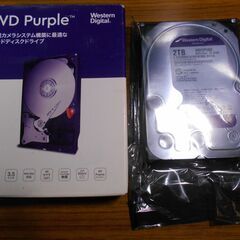 未使用品 Western Digital   WD20PURZ 2TB HDD　 の画像