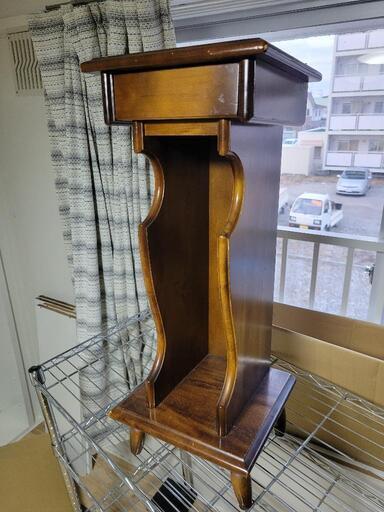 電話、花瓶おき