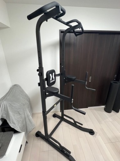 受付中止　懸垂　チンニングマシン　［ハイガー］ブラック