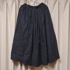 サマンサモスモス♡ドッド柄ロングスカート　フリーサイズ