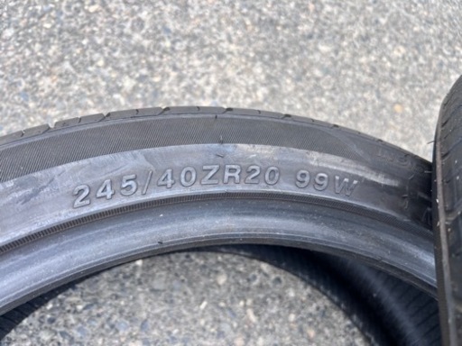 グリンランダーL-ZEAL56 夏用タイヤ　245/40ZR/20 4本セット
