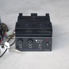 車載アンプ　スピーカー　マイク　動作確認済みの画像