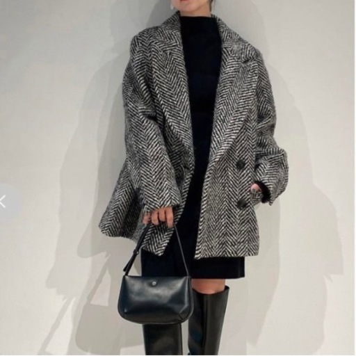 美品♡snidel  オーバーボックスジャケットコート
