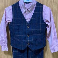 男の子フォーマルスーツ　110の画像