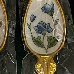 値下　福屋のbrite linden 七宝焼ティースプーンの画像