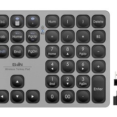 【新品未使用】テンキー Bluetooth5.2 +2.4G接続...