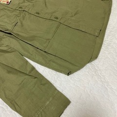 新品　WINKY DUCKS U.S.ARMY  ウールシャツ 長袖 無地の画像