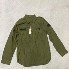 新品　WINKY DUCKS U.S.ARMY  ウールシャツ ...