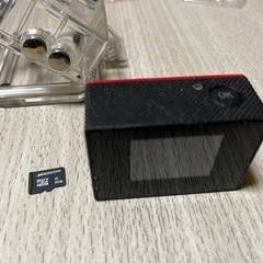 【動作未確認】MicroSDカード付 コンパクト防水 フルHDカメラ TAC-15S-RE アクションカメラの画像