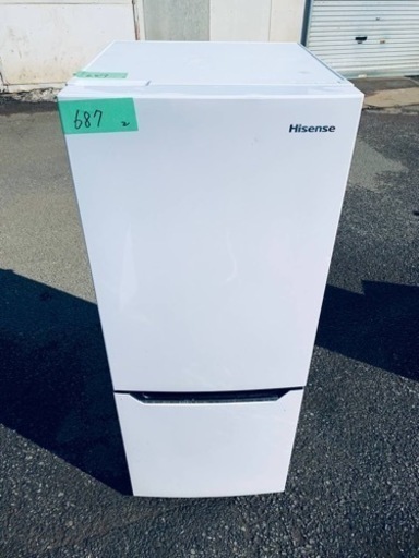 ER687番　Hisense ノンフロン冷凍冷蔵庫　HR-D15C