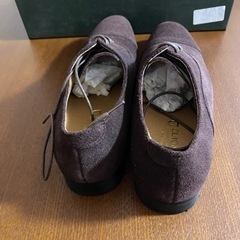 ギオネ　ビジネスシューズ　おしゃれ履き　スエード　メンズ　男性の画像