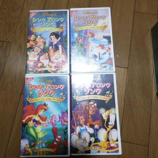 ディズニー シングアロングソング 日本語吹替 VHS 11巻セット