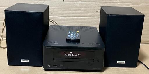 ONKYO　Bluetooth対応　CDレシーバー（ミニコンポ）CR-U3　有料修理戻り正常動作品です。