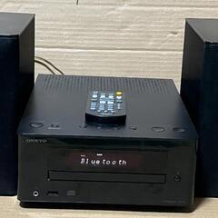 ONKYO　Bluetooth対応　CDレシーバー（ミニコンポ）...