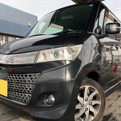 H25年式！月々9千円〜分割払い可❗️ 車検2年付き！【名義変更代込み】大人気☆スズキ パレットSW☆SDナビ付き☆走行中DVD観れます☆TVも見れます☆ETC付き☆電動スライドドア付き☆ドラレコ付き☆スマートキー☆フルオートエアコン☆純正アルミ☆事故修復歴無し☆そのまま乗って帰れます‼️の画像