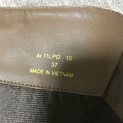 イタリア製のロングブーツの画像