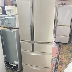 北九州市内配送無料　保証付き　三菱電機 MITSUBISHI ELECTRIC MR-R47Z-F [冷蔵庫 Rシリーズ （465L・フレンチドア） 6ドア フローラル]