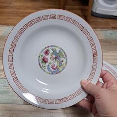 5月28日処分！条件付き無料！中古品 大清乾隆年製 皿 チャーハン 丼等5枚セットの画像
