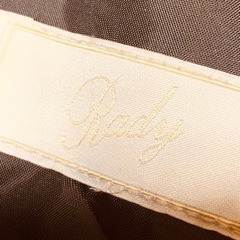 rady Rady
 レディー ファートートバッグ ブラックの画像