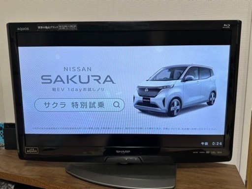 テレビ32型（SHARP AQUOS LC-32R5-B）＋Fire TV Stick