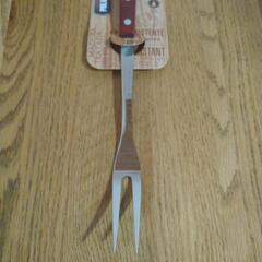 TRAMONTINA　トラモンティーナ　ポリウッド カービングフォーク レッドの画像