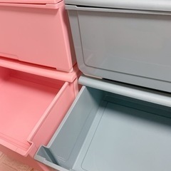 プラスチック収納引き出し11ケースの画像