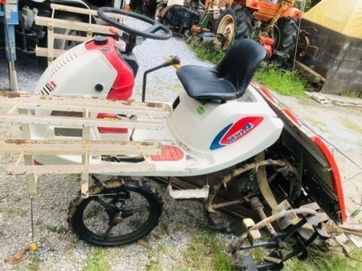 売り切り！　【福岡県発　現状引渡】田植機　PP4型式　MPP4 4条　クランク　リコイル　引取歓迎