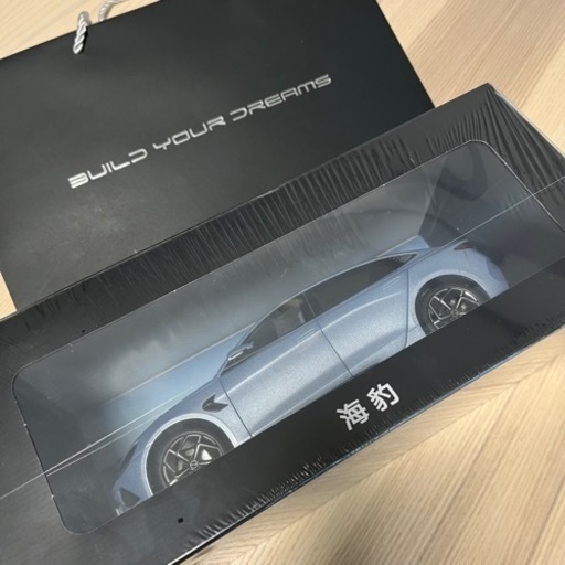 中国車　純正 BYD Build Your Dreams 海豹 ミニカー Amazon | 中国車 純正 BYD Build Your Dreams 海豹 ミニカー