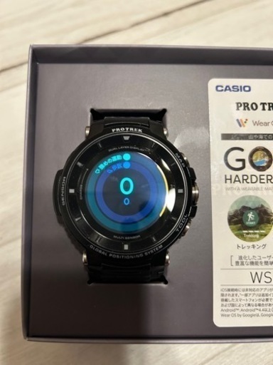 CASIO  スマートウォッチ　WSD-F30-BK