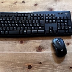 ロジクール　ワイヤレス マウス キーボード セットの画像
