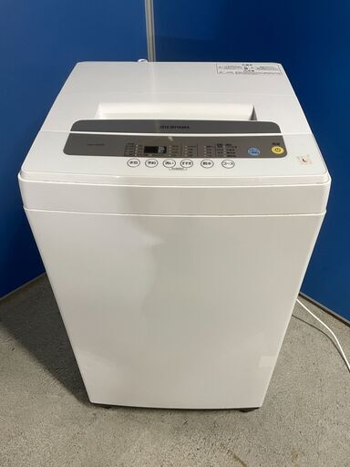 【良品】アイリスオーヤマ 5.0kg洗濯機 IAW-T502EN 2020年製 通電確認済み 人気 早い者勝ち 引取歓迎 配送OK