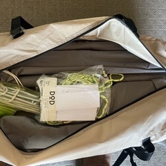取引中　DOD ワンポールテントLとフタマタノキワミ　セットの画像